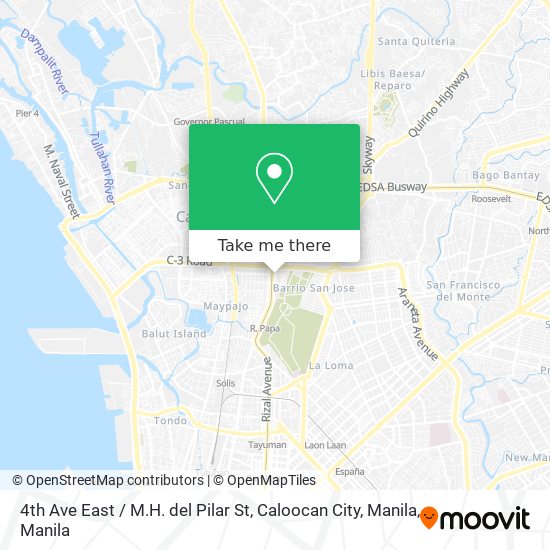 4th Ave East / M.H. del Pilar St, Caloocan City, Manila map