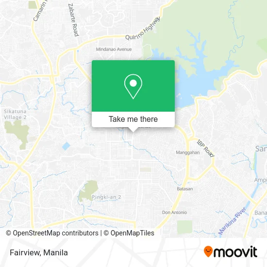 Fairview map
