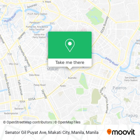 How To Get To Senator Gil Puyat Ave, Makati City, Manila By Bus Or Train?