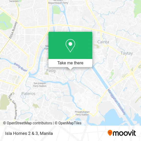 Isla Homes 2 & 3 map