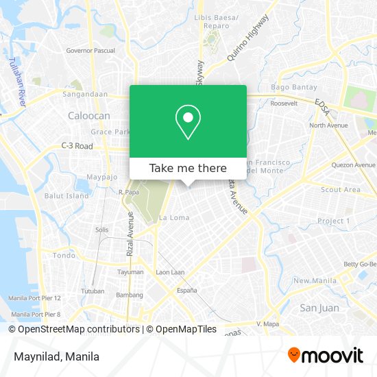 Maynilad map