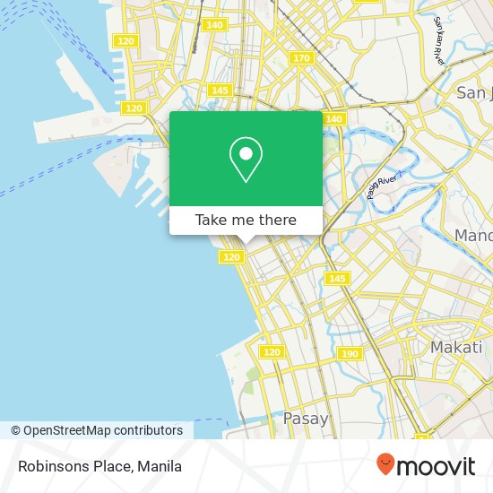 Robinsons Place map