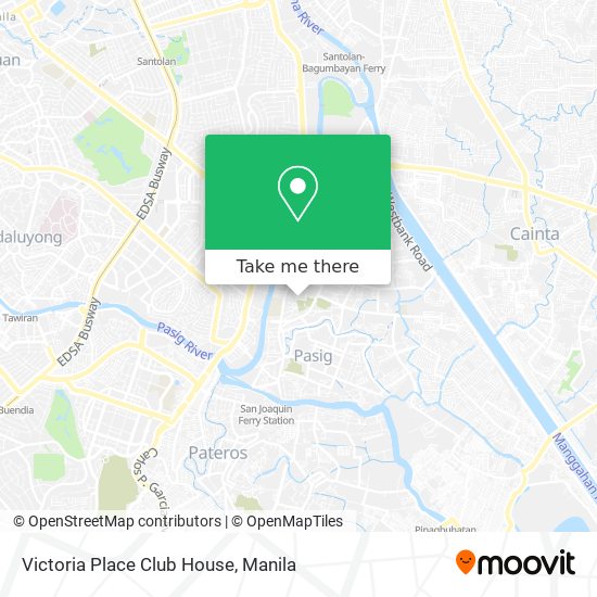 Victoria Place Club House map