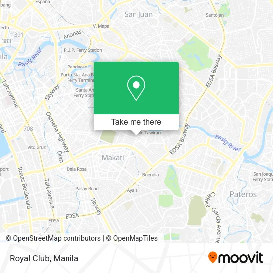 Royal Club map