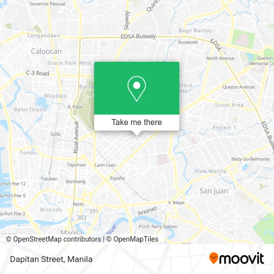 Dapitan Street map