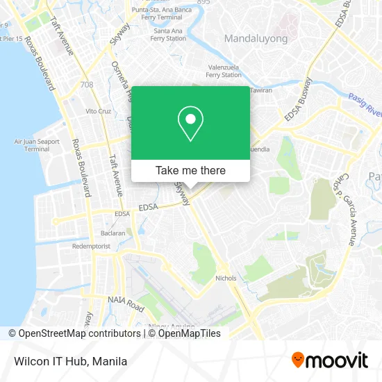 Wilcon IT Hub map