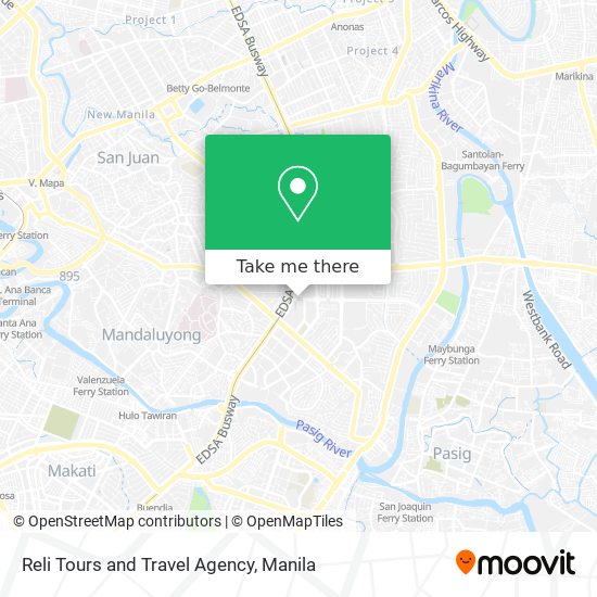 Reli Tours and Travel Agency map