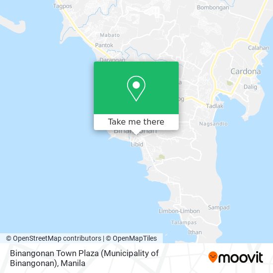 Binangonan Town Plaza (Municipality of Binangonan) map