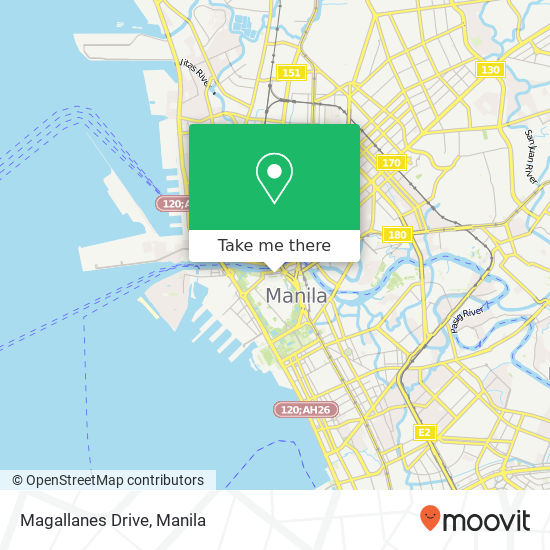 Magallanes Drive map