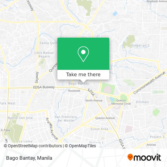 Bago Bantay map