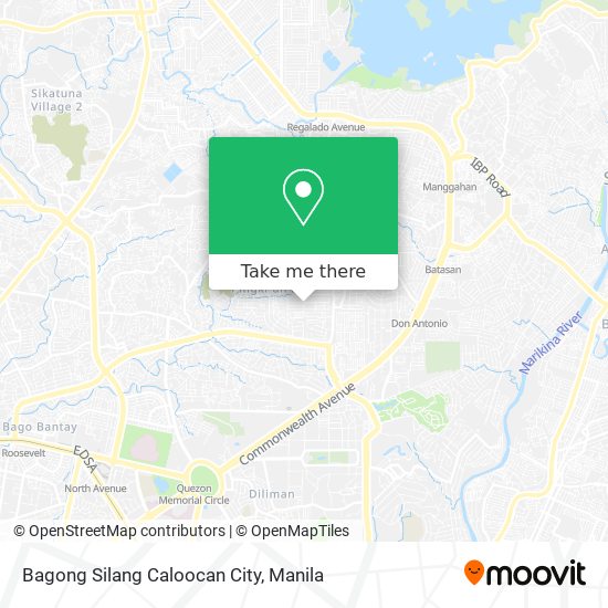 Bagong Silang Caloocan City map