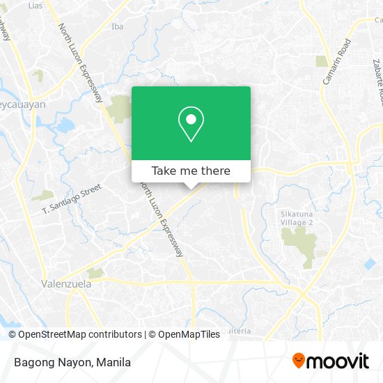 Bagong Nayon map