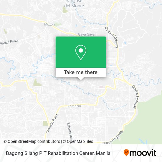 Bagong Silang P T Rehabilitation Center map
