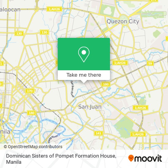 Dominican Sisters of Pompet Formation House map