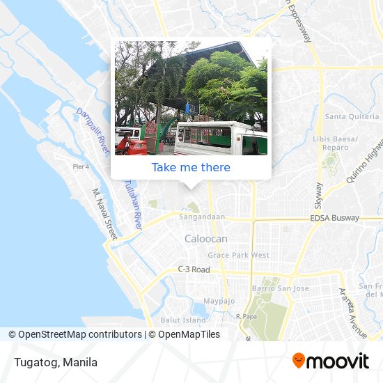 Tugatog map