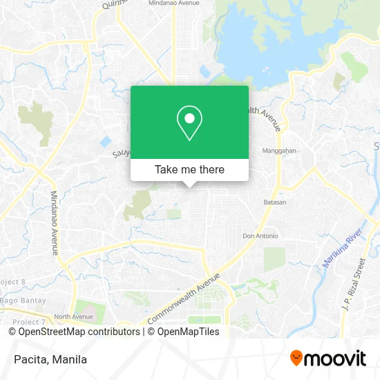 Pacita map