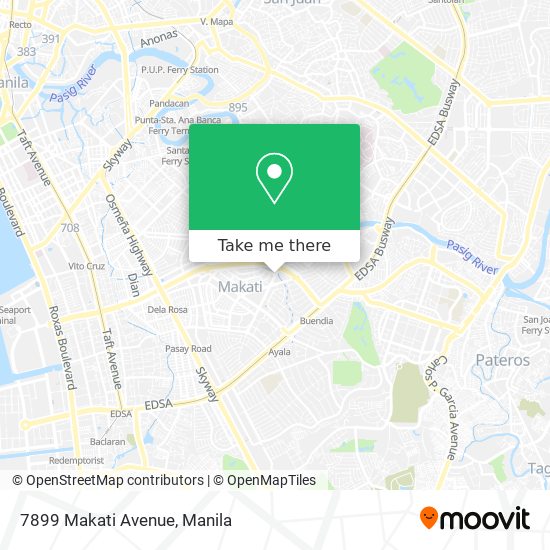 7899 Makati Avenue map