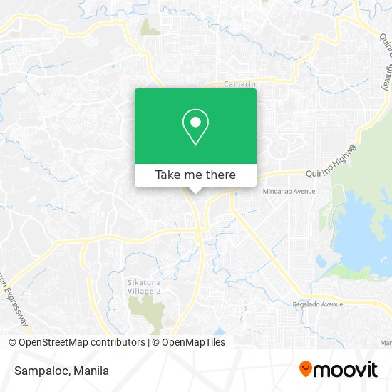 Sampaloc map