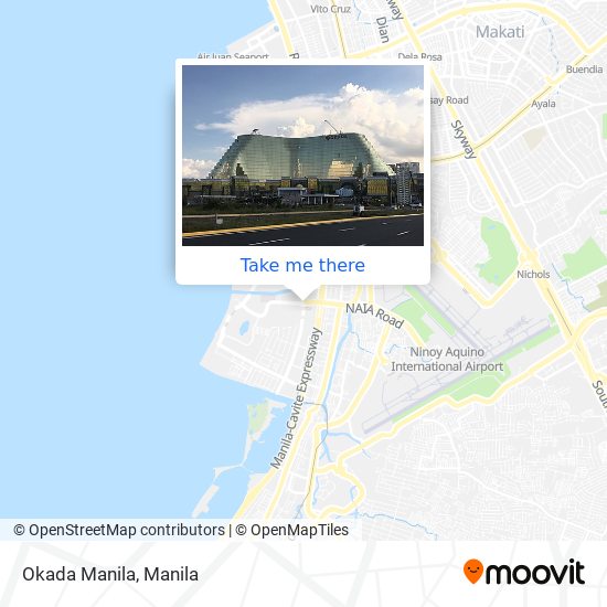 Okada Manila map