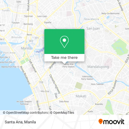 Santa Ana Manila Map How To Get To Santa Ana In Manila By Bus Or Train?