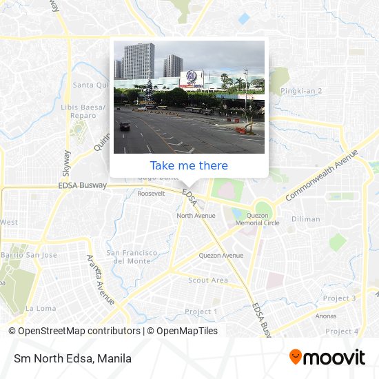 Sm North Edsa map