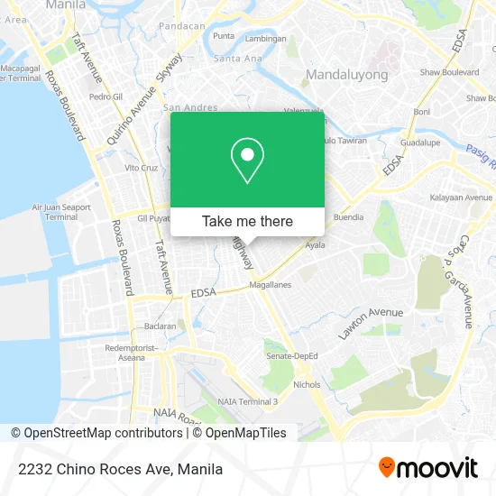 2232 Chino Roces Ave map