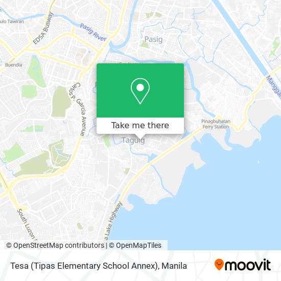 Tesa (Tipas Elementary School Annex) map