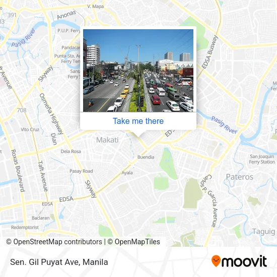 Sen. Gil Puyat Ave map