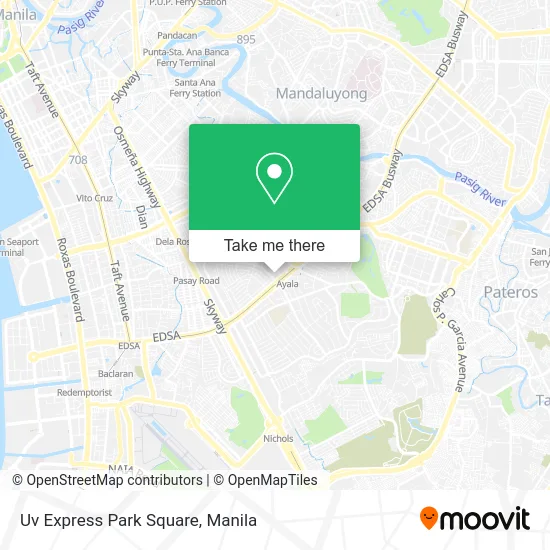 Uv Express Park Square map