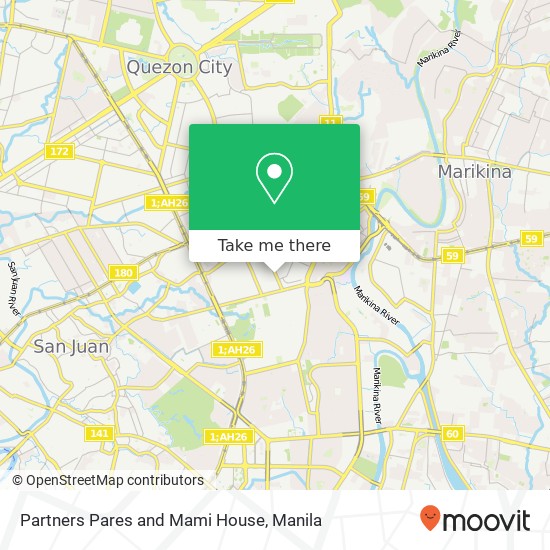 Partners Pares and Mami House map