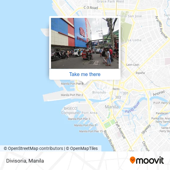 Divisoria map