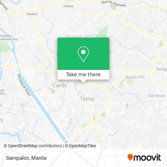 Sampaloc map