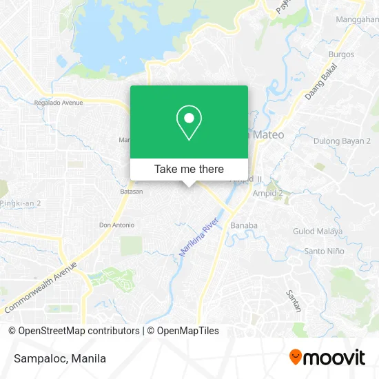 Sampaloc map