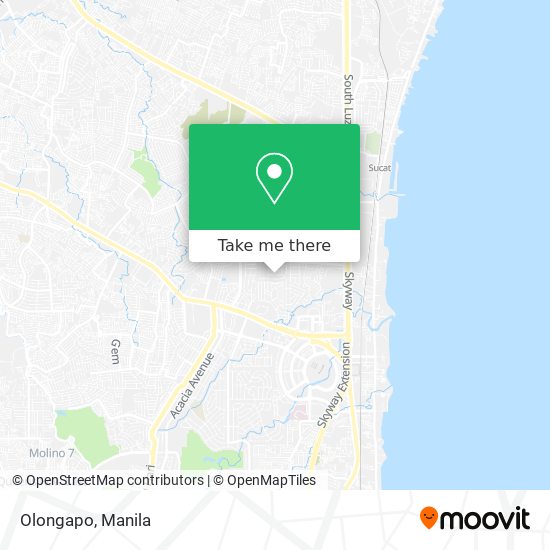 Olongapo map
