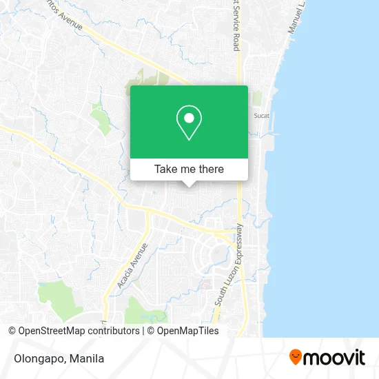 Olongapo map