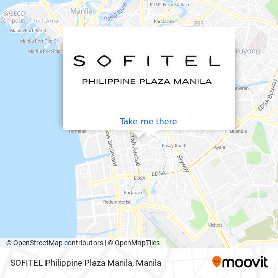 SOFITEL Philippine Plaza Manila map