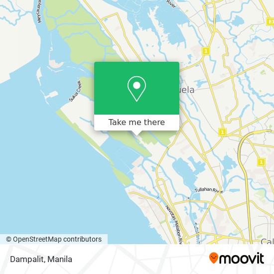 Dampalit map