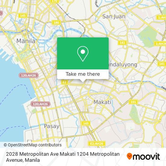 2028 Metropolitan Ave Makati 1204 Metropolitan Avenue map