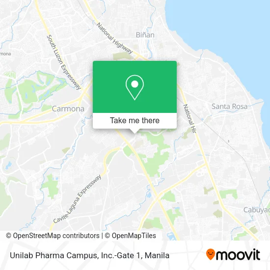 Unilab Pharma Campus, Inc.-Gate 1 map