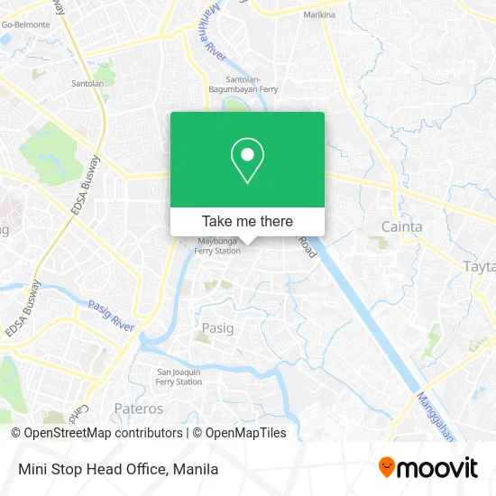 Mini Stop Head Office map