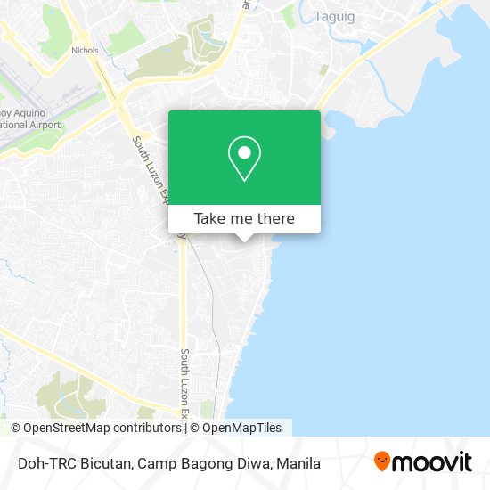 Doh-TRC Bicutan, Camp Bagong Diwa map