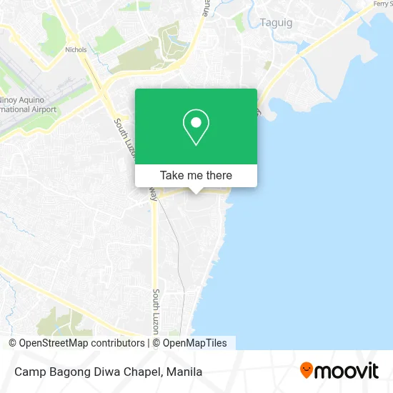 Camp Bagong Diwa Chapel map