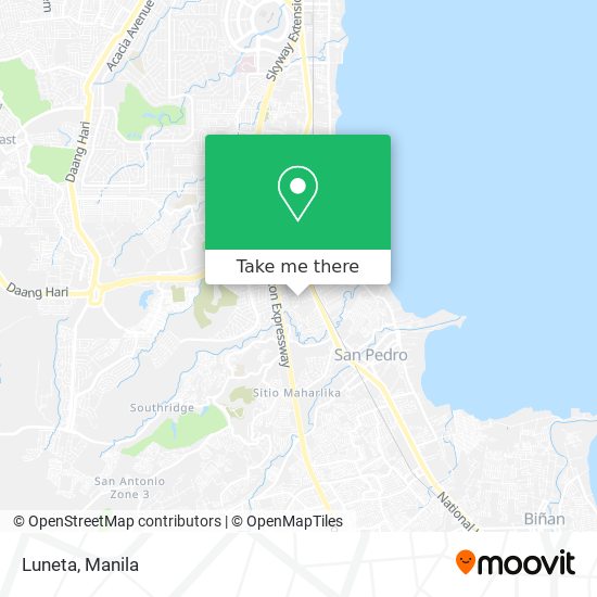 Luneta map