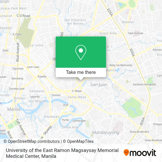 How to Get to University of the East Ramon Magsaysay Memorial Medical ...