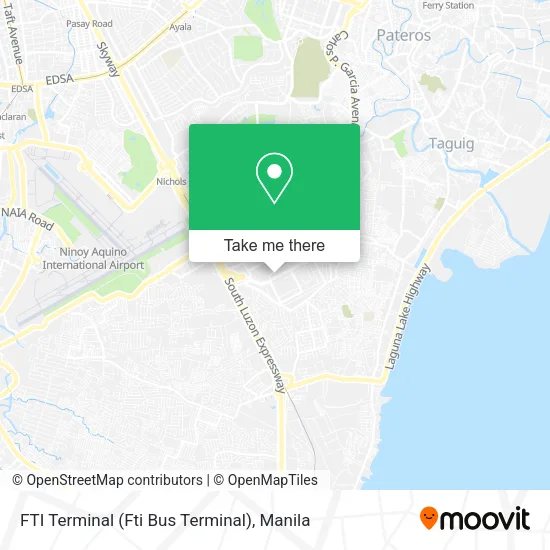FTI Terminal (Fti Bus Terminal) map