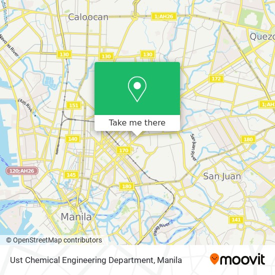 Ust Chemical Engineering Department map