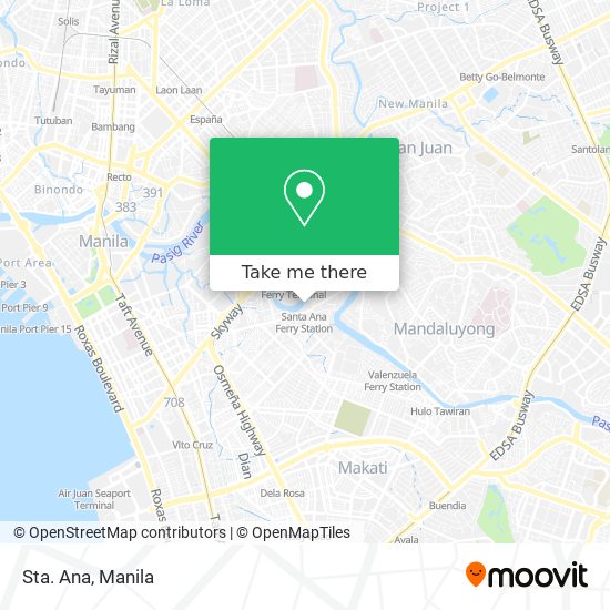 Sta Ana Manila Map How To Get To Sta. Ana In Manila By Bus Or Train?