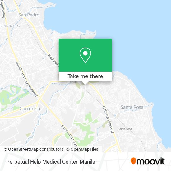 Perpetual Help Medical Center map