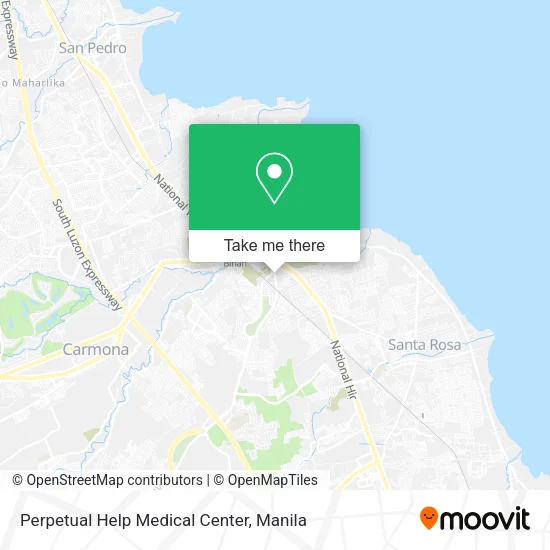 Perpetual Help Medical Center map