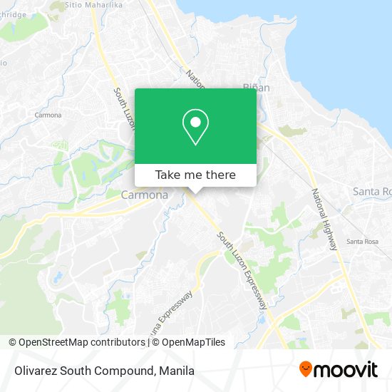 Olivarez South Compound map